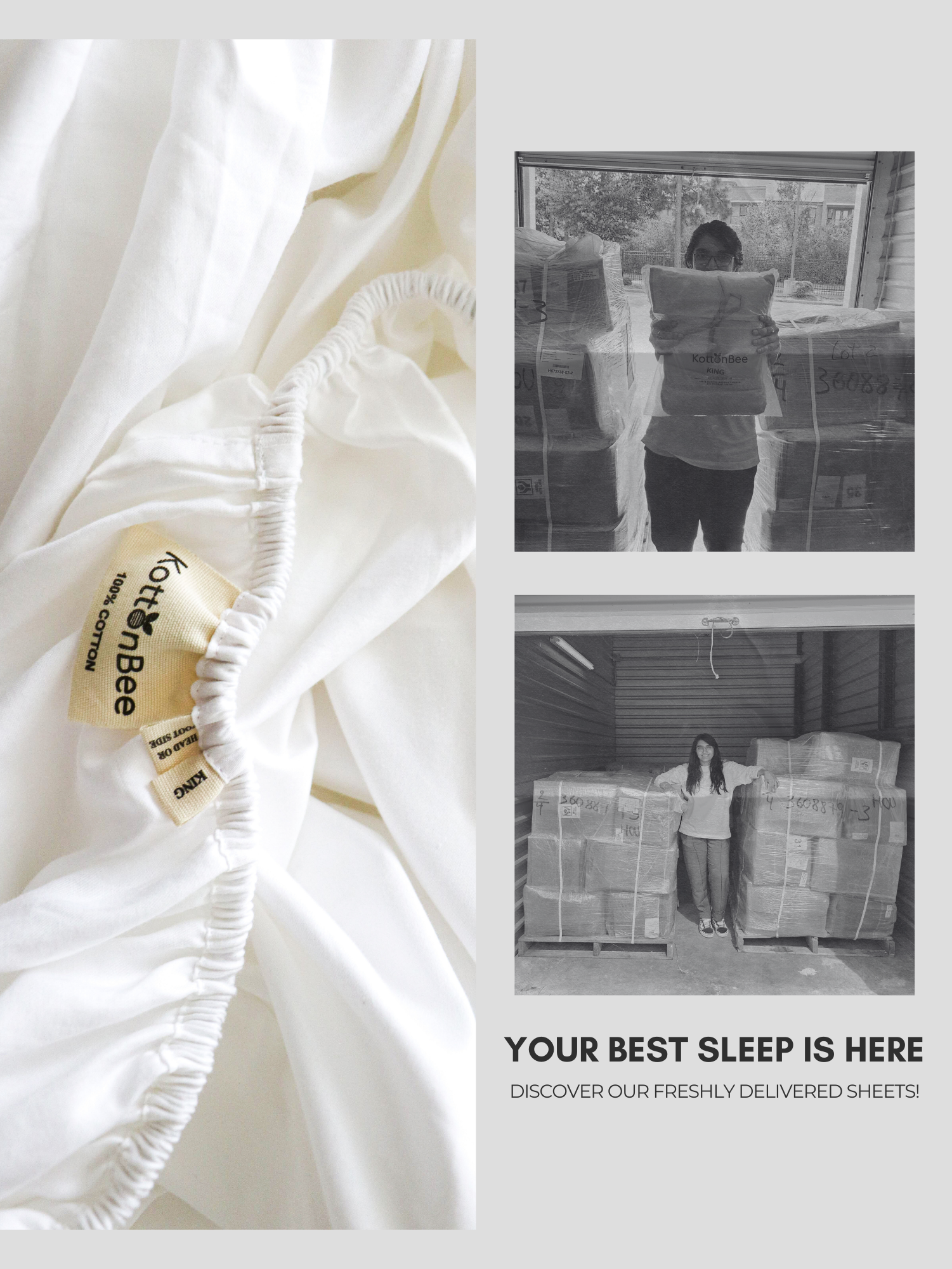 Your Best Sleep is here!—Discover our Freshly Delivered Sheets!