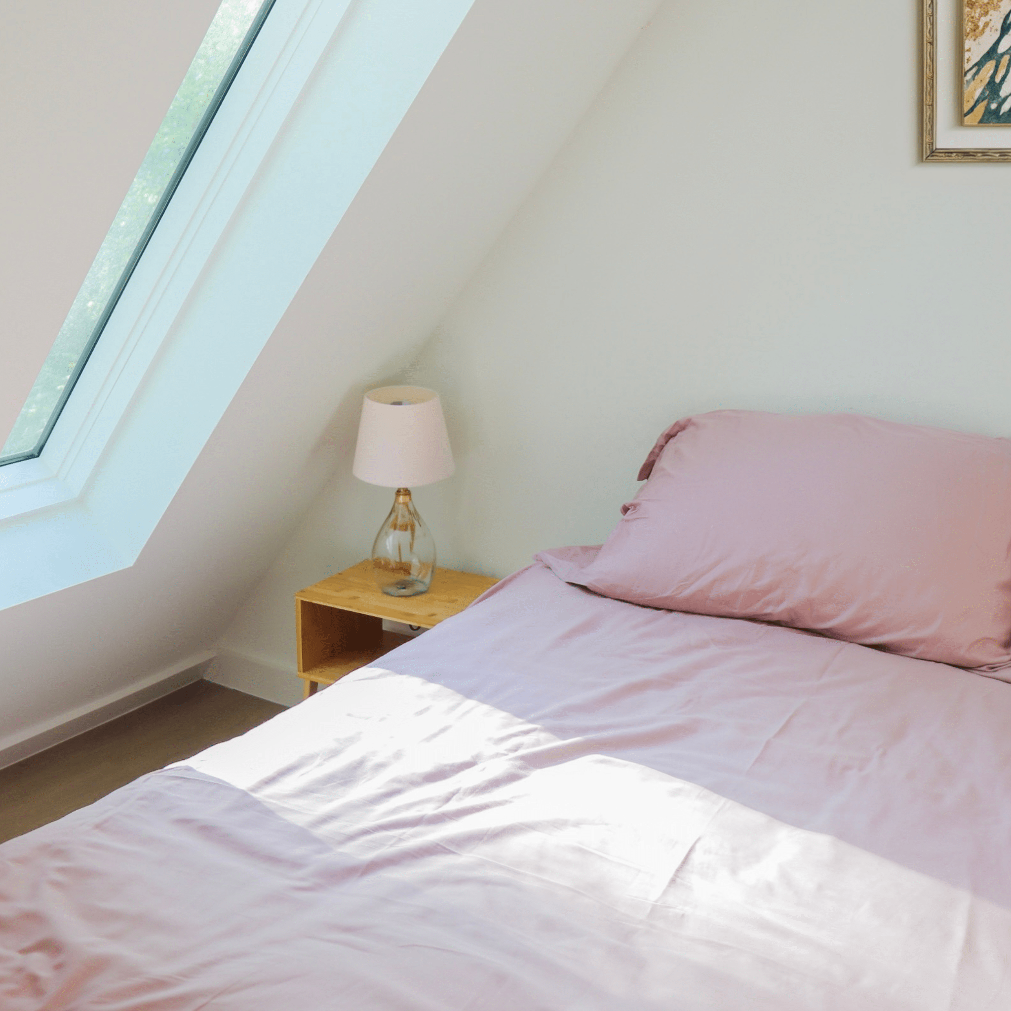Room Decor with cotton bedsheets